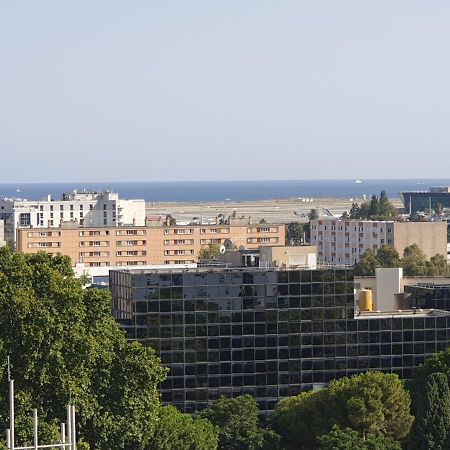 نيس Big Flat Sea Vieuw 95 M2 5 Rooms Near Airport 5 Min Train 3 Min And Tram On Site, Beach 7 Min, 2 Showers And 2 Toilets , Neuf Grand Appartement 95 M2 5 Chambres Proche Aeroport 5 Min Train 3 Min Et Tramway Sur Place, Plage 7 Min 2 Douches Et 2 Wc Vue المظهر الخارجي الصورة