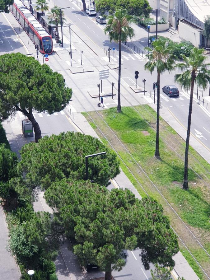 نيس Big Flat Sea Vieuw 95 M2 5 Rooms Near Airport 5 Min Train 3 Min And Tram On Site, Beach 7 Min, 2 Showers And 2 Toilets , Neuf Grand Appartement 95 M2 5 Chambres Proche Aeroport 5 Min Train 3 Min Et Tramway Sur Place, Plage 7 Min 2 Douches Et 2 Wc Vue المظهر الخارجي الصورة